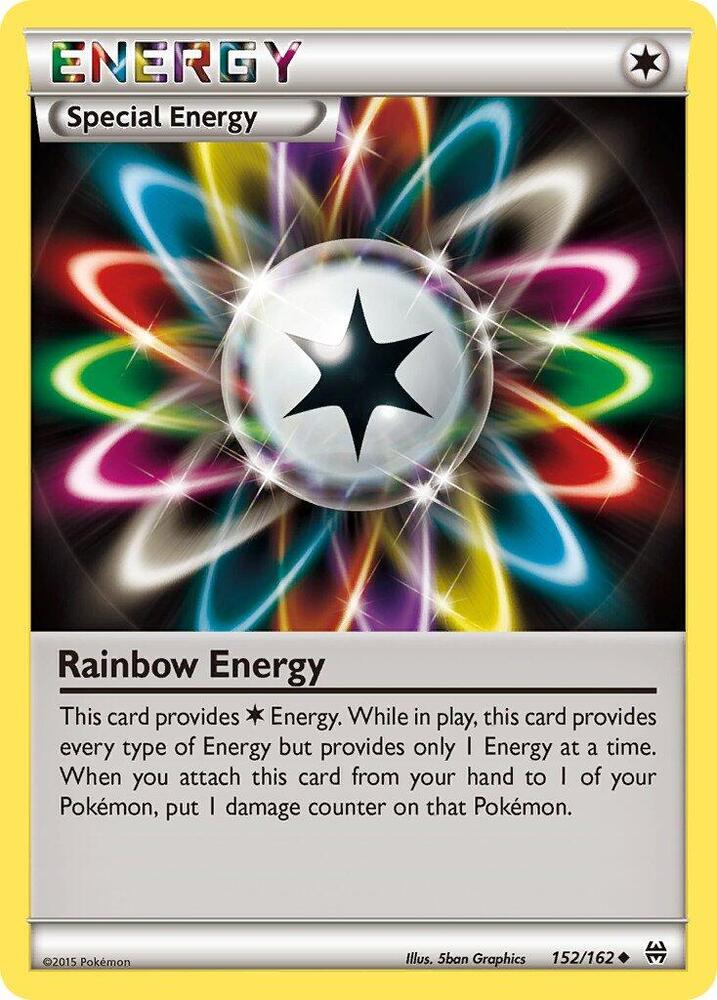 Rainbow Energy Uncommon XY - BREAKthrough 152/162 MP
