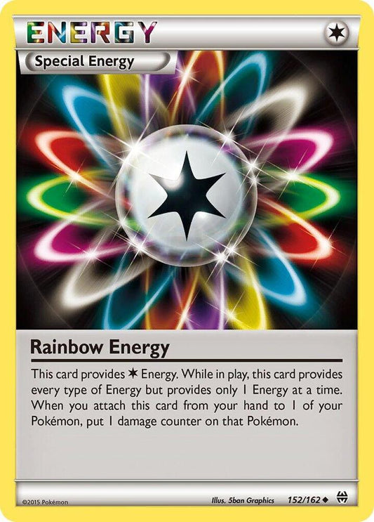 Rainbow Energy Uncommon XY - BREAKthrough 152/162 MP