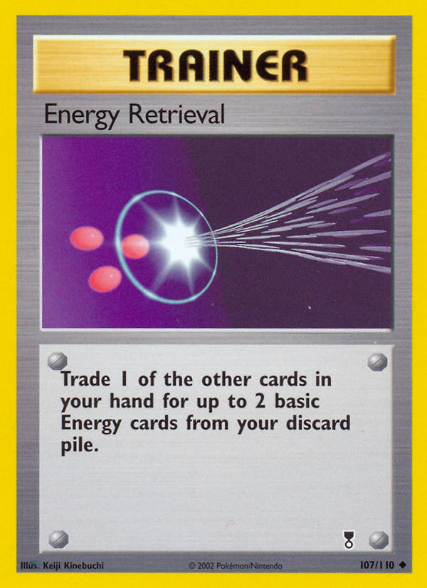 Energy Retrieval 107/110 — Pokémon Legendary Collection