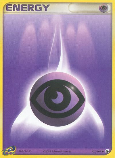 Psychic Energy 107/109 — Pokémon EX Ruby & Sapphire
