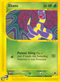 Ekans 108/165 — Pokémon Expedition Base Set