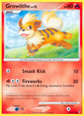 Growlithe 108/147 Pokémon Supreme Victors (2009) English card — catalogue reference