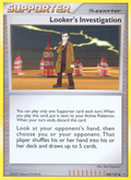Looker's Investigation 109/127 Pokémon Platinum (2009) English card — catalogue reference