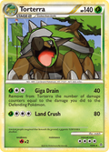 Torterra 10/95 Pokémon Unleashed (2010) English card — catalogue reference