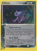 Sableye 10/100 — Pokémon EX Sandstorm