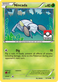 Nincada 10/124 Pokémon Dragons Exalted (2012) English card — catalogue reference