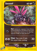 Sneasel 110/147 — Pokémon Aquapolis