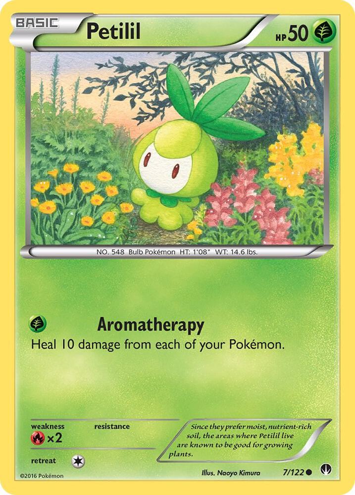 Petilil Common XY - BREAKpoint 7/122 MP (Back)