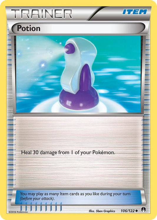 Potion Uncommon XY - BREAKpoint 106/122 MP (Back)