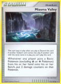 Miasma Valley 111/127 Pokémon Platinum (2009) English card — catalogue reference