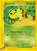 Spinarak 111/147 — Pokémon Aquapolis