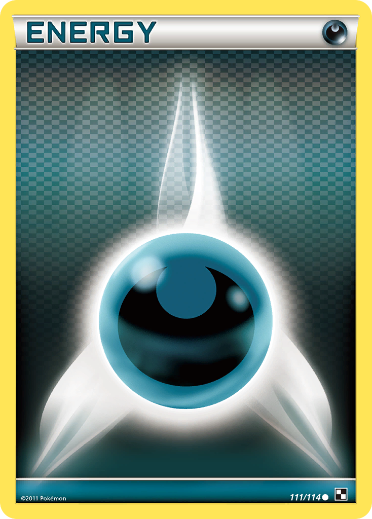 Darkness Energy 111/114 Pokémon Black & White (2011) English card — catalogue reference