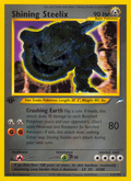 Shining Steelix 112/105 — Pokémon Neo Destiny