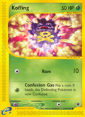 Koffing 114/165 — Pokémon Expedition Base Set