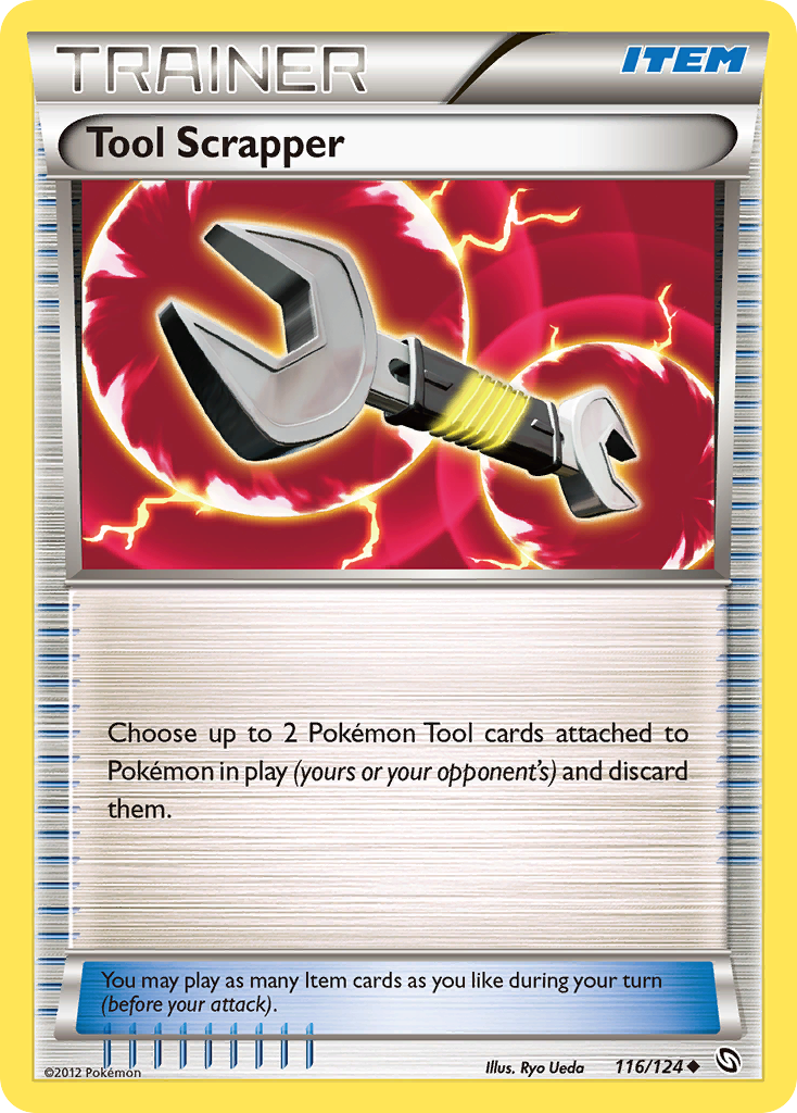 Tool Scrapper 116/124 Pokémon Dragons Exalted (2012) English card — catalogue reference