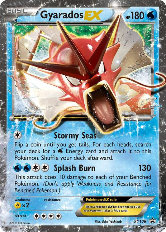 Gyarados EX Promo XY Promos XY106 MP (Back)