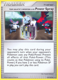 Team Galactic's Invention G-103 Power Spray 117/127 Pokémon Platinum (2009) English card — catalogue reference