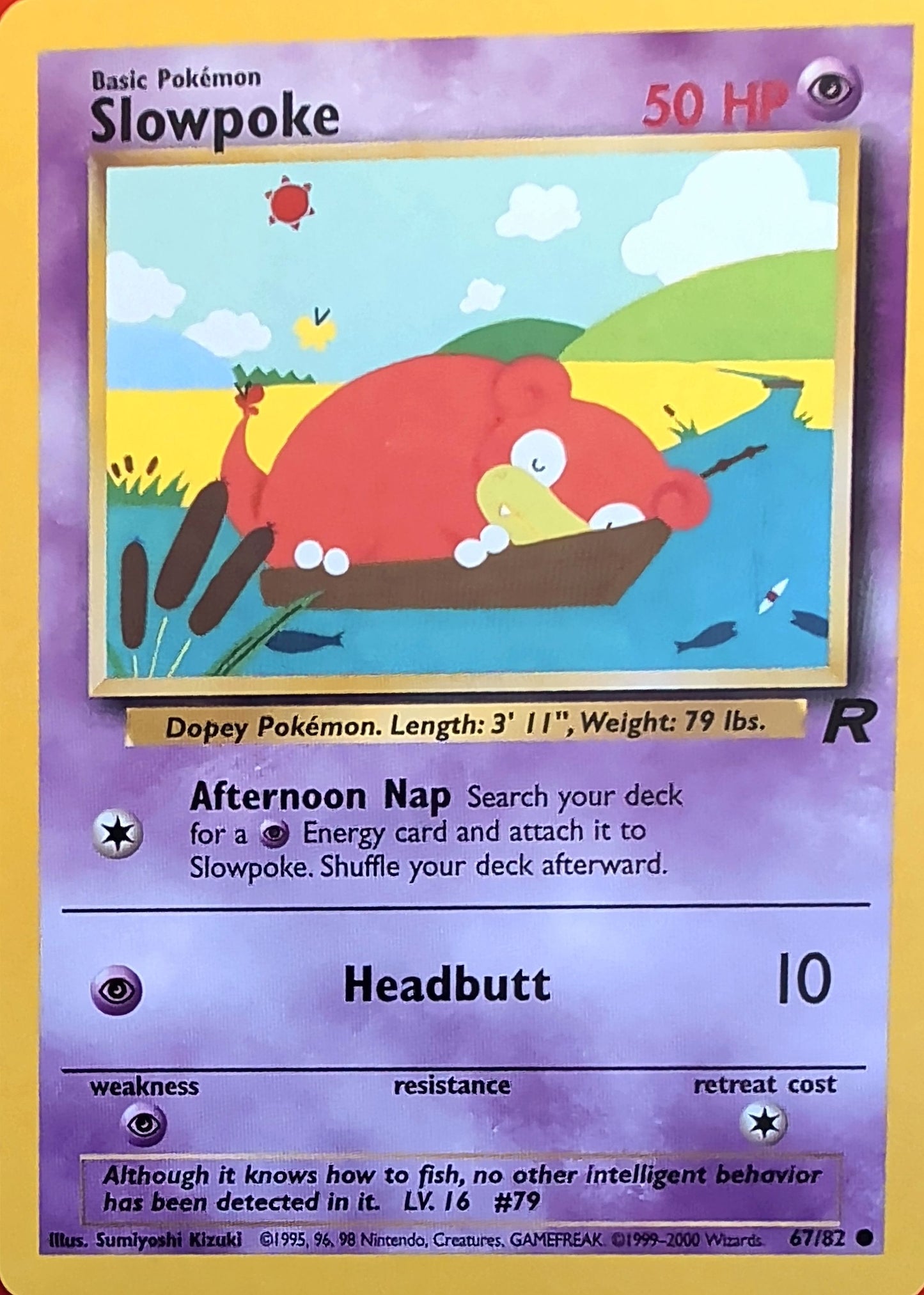 Slowpoke Common Team Rocket 67/82 MP