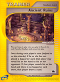 Ancient Ruins 119/144 — Pokémon Skyridge