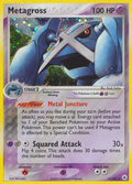 Metagross 11/101 Pokémon EX Hidden Legends 2004 Holo Rare card