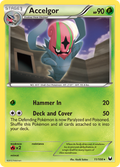 Accelgor 11/108 Pokémon Dark Explorers (2012) English card — catalogue reference