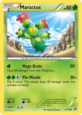 Maractus 11/114 Pokémon Black & White (2011) English card — catalogue reference