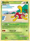 Shuckle 11/123 Pokémon HeartGold & SoulSilver (2010) English card — catalogue reference