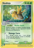 Shedinja 11/97 — Pokémon EX Dragon