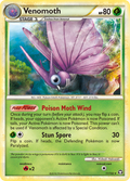 Venomoth 11/102 Pokémon Triumphant (2010) English card — catalogue reference