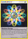 Rainbow Energy 121/127 Pokémon Platinum (2009) English card — catalogue reference