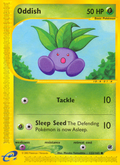 Oddish 122/165 — Pokémon Expedition Base Set