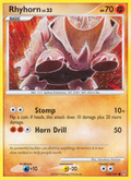 Rhyhorn 122/147 Pokémon Supreme Victors (2009) English card — catalogue reference