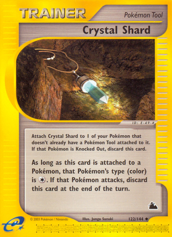 Crystal Shard 122/144 — Pokémon Skyridge