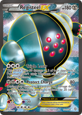 Registeel-EX 122/124 Pokémon Dragons Exalted (2012) English card — catalogue reference