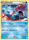 Gyarados 123/123 Pokémon HeartGold & SoulSilver (2010) English card — catalogue reference