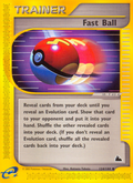 Fast Ball 124/144 — Pokémon Skyridge