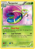 Serperior 125/124 Pokémon Dragons Exalted (2012) English card — catalogue reference