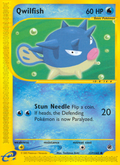 Qwilfish 127/165 — Pokémon Expedition Base Set