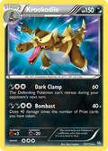 Krookodile 127/124 Pokémon Dragons Exalted (2012) English card — catalogue reference