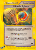 Miracle Sphere α 129/144 — Pokémon Skyridge
