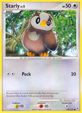 Starly 129/147 Pokémon Supreme Victors (2009) English card — catalogue reference