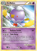 Drifblim 12/90 Pokémon Undaunted (2010) English card — catalogue reference