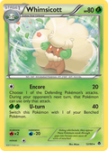 Whimsicott 12/98 Pokémon Emerging Powers (2011) English card — catalogue reference