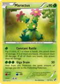 Maractus 12/114 Pokémon Black & White (2011) English card — catalogue reference