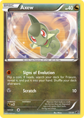 Axew 12/20 Pokémon Dragon Vault (2012) English card — catalogue reference
