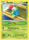 Roselia 12/124 Pokémon Dragons Exalted (2012) English card — catalogue reference