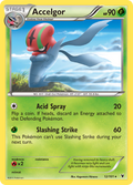 Accelgor 12/101 Pokémon Noble Victories (2011) English card — catalogue reference