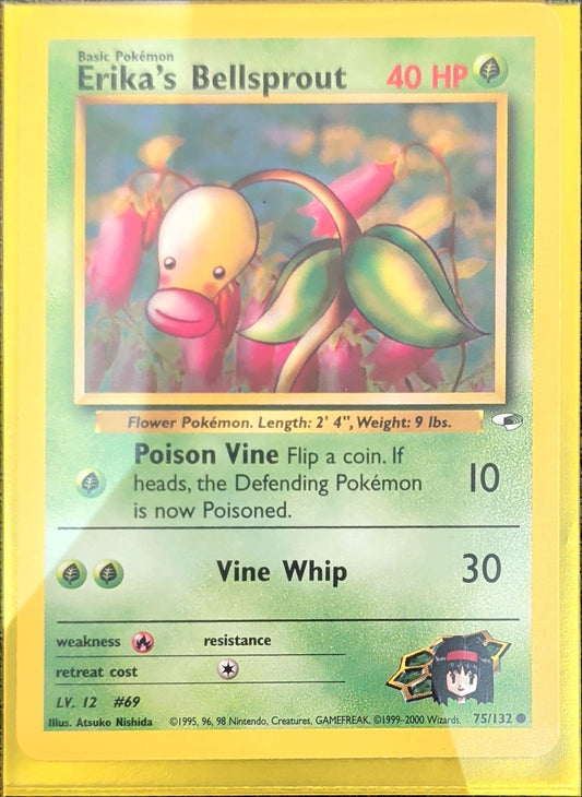 Erika's Bellsprout (75) Common Gym Heroes 075/132 MP