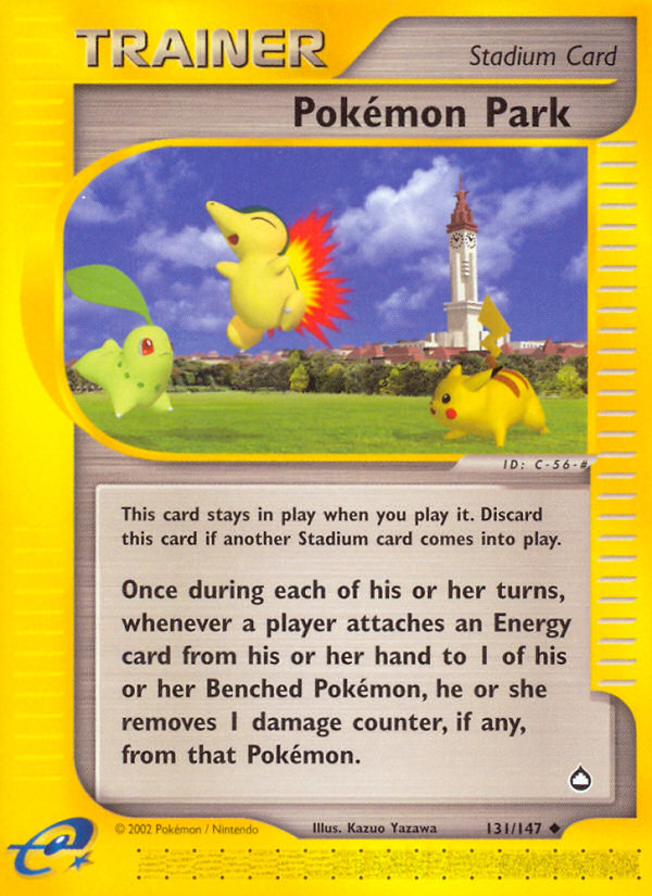 Pokémon Park 131/147 — Pokémon Aquapolis