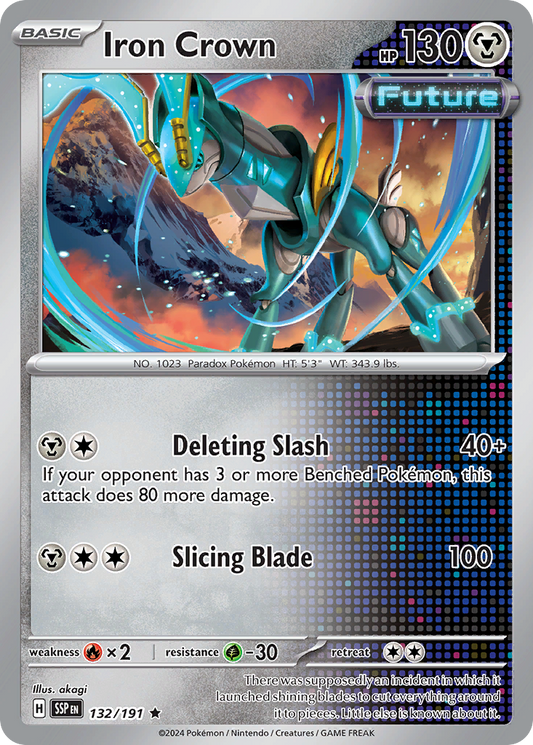 Pokemon Iron Crown Surging Sparks 132/191